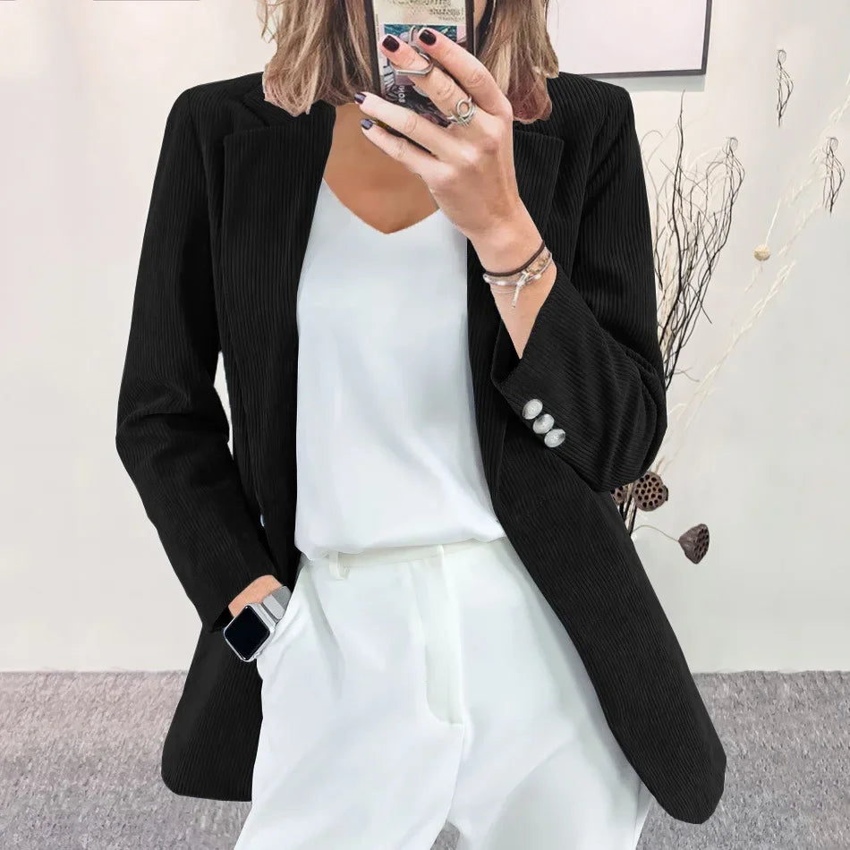 Cardigan Velours Côtelé Slim | MDN Store