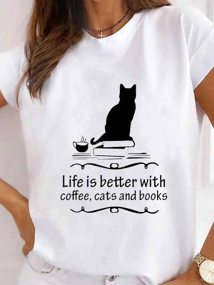 T-Chemise Patte Léopard Chat Chien Femme | MDN Store
