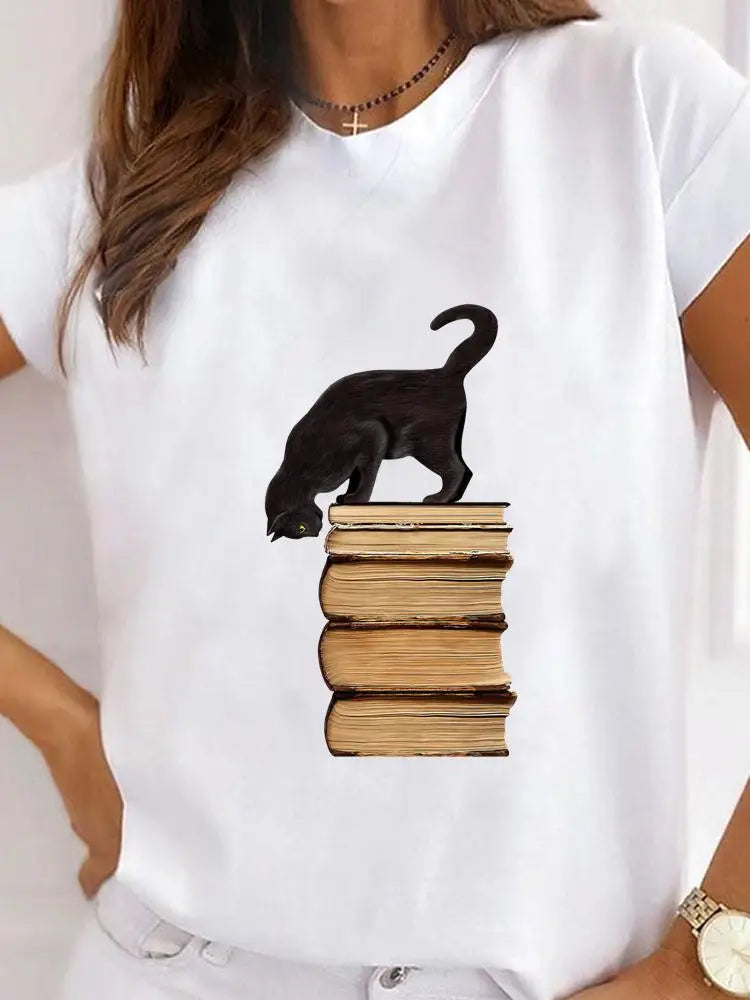 T-Chemise Patte Léopard Chat Chien Femme | MDN Store