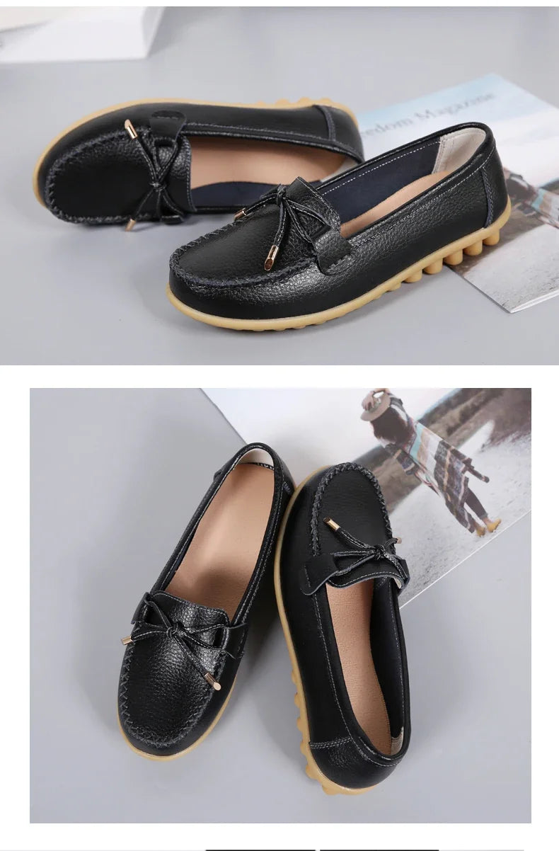 Ballerines Cuir Souple Confort Femme | MDN Store