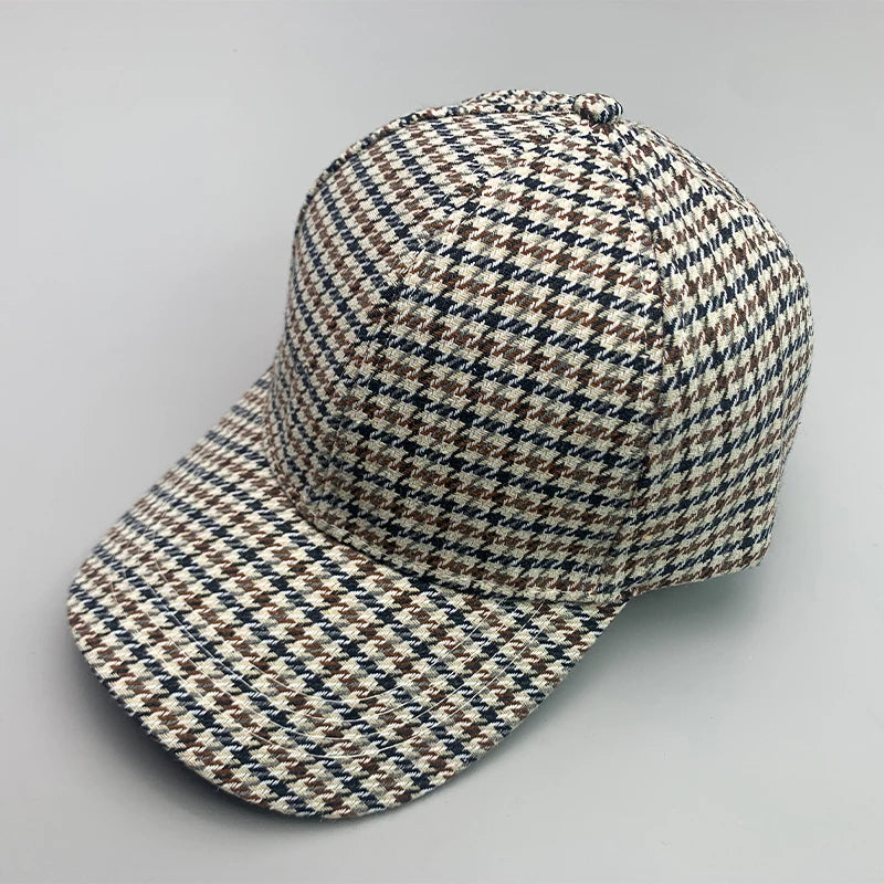 Casquette Baseball Pied-de-Poule | MDN Store
