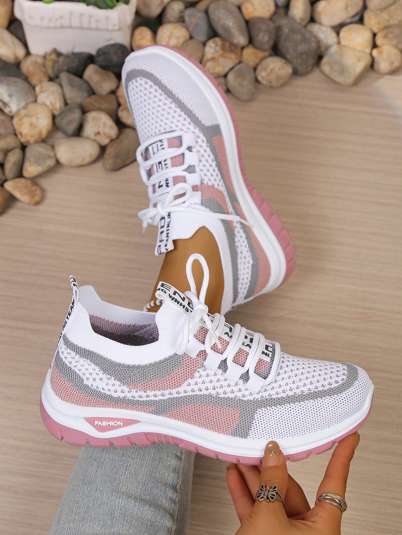 Baskets Bicolores Décontractées Femme Été | MDN Store 25