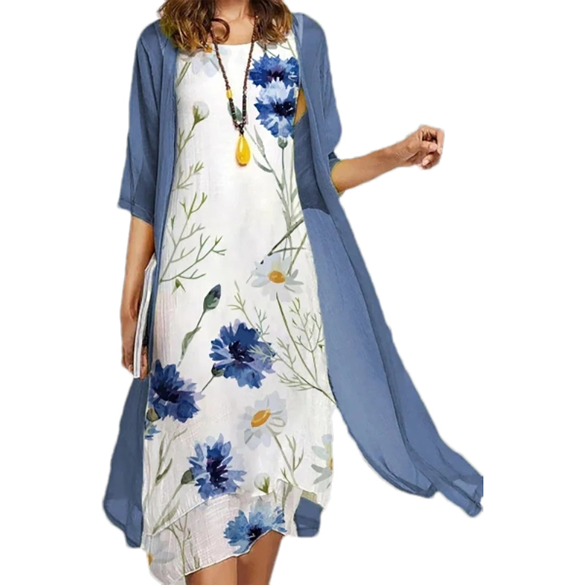 Robe Gris clair taille S femme - MDN Store 25