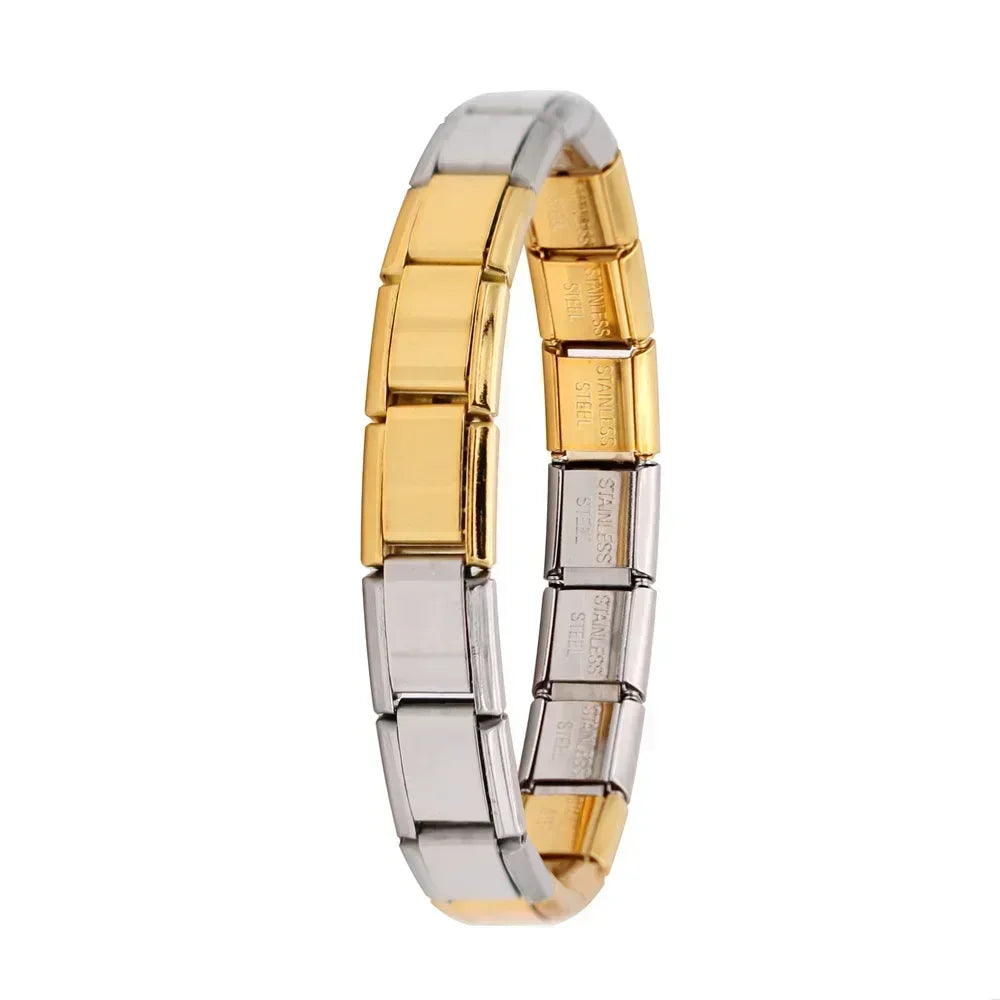 Bracelet Femme Elastique Charme Acier Inoxydable 9mm | MDN Store