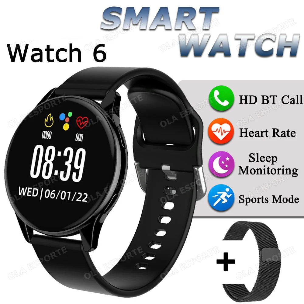 Montre Connectée Sport Homme Femme Écran 1,28" GPS Cardio Sommeil | MDN Store 25