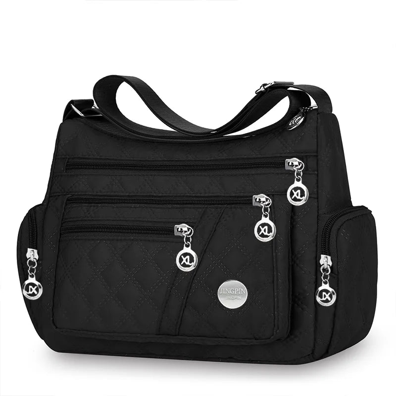 Sac Bandouliere Carre Unisexe Nylon Grande Capacite Style Oxford | MDN Store 25