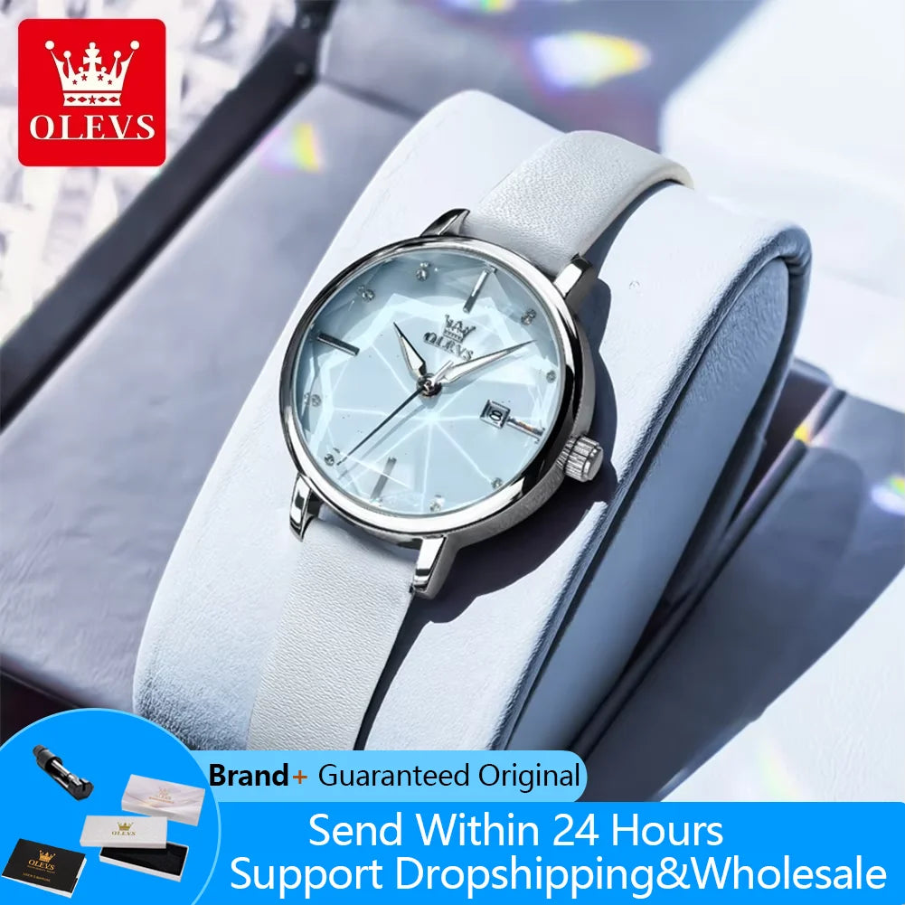 Montre Femme OLEVS Mécanique Automatique Saphir | MDN