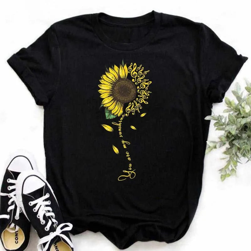 T-Chemise Coton Tournesol Papillon Oversize | MDN Store