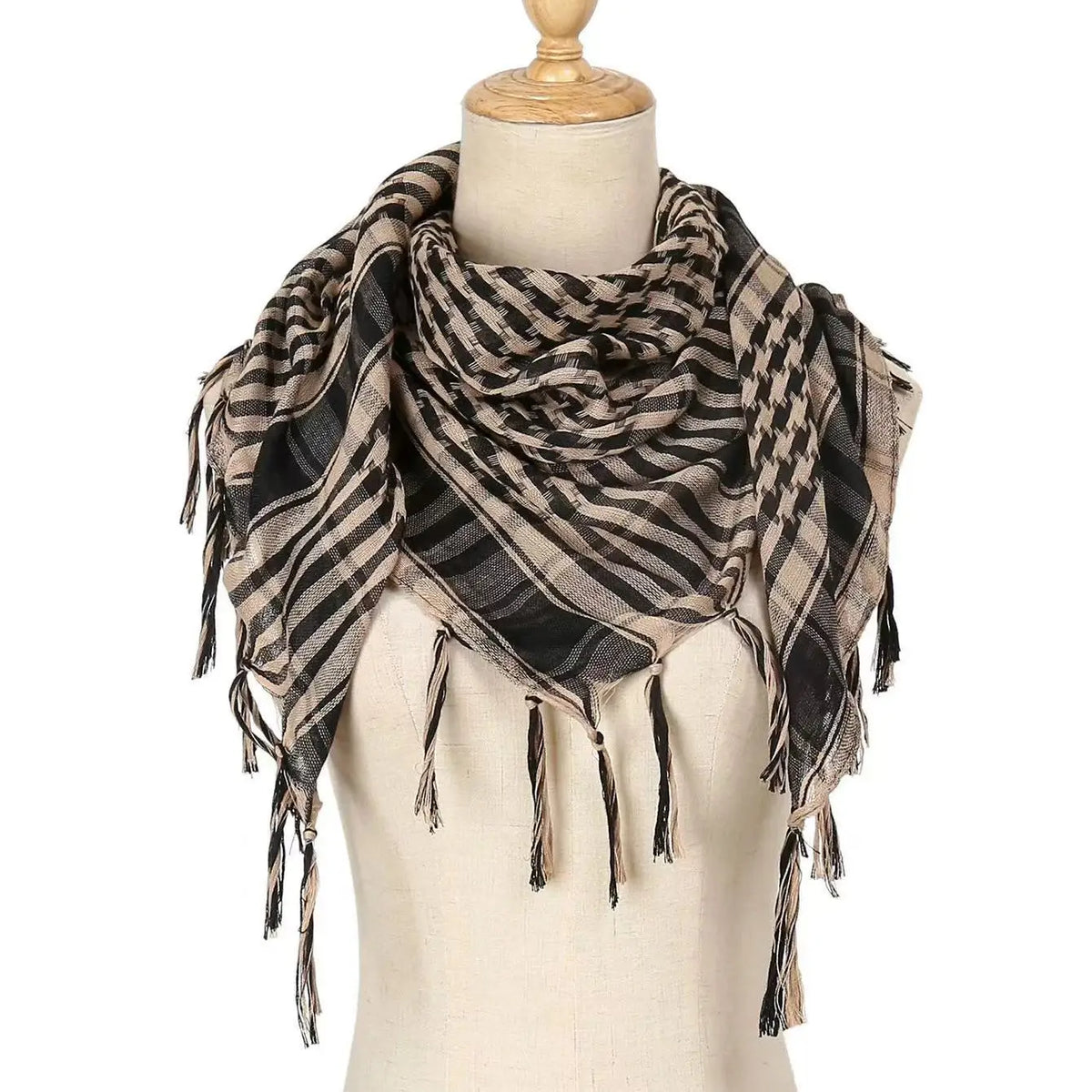 Foulard carré en polyester motif cachemire | MDN Store 25