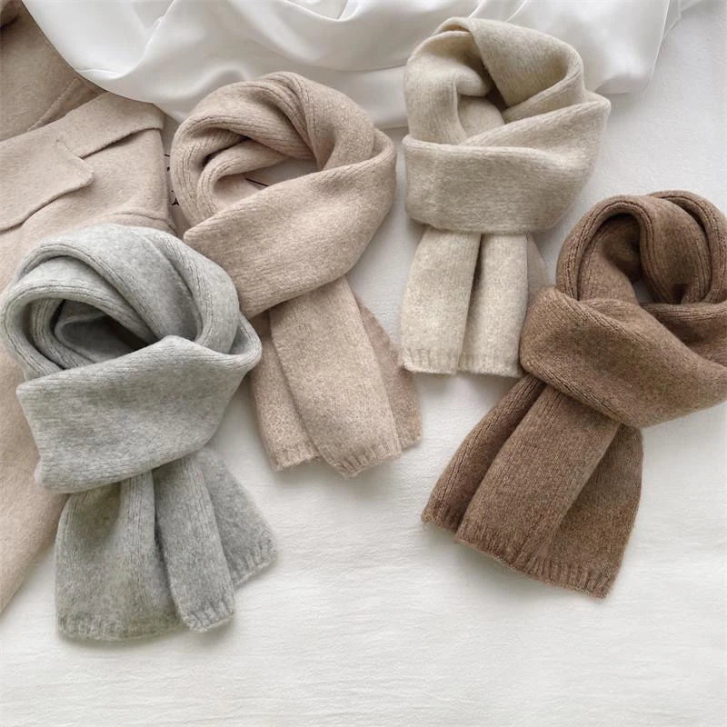 Écharpe femme unie en mélange de coton | MDN Store 25