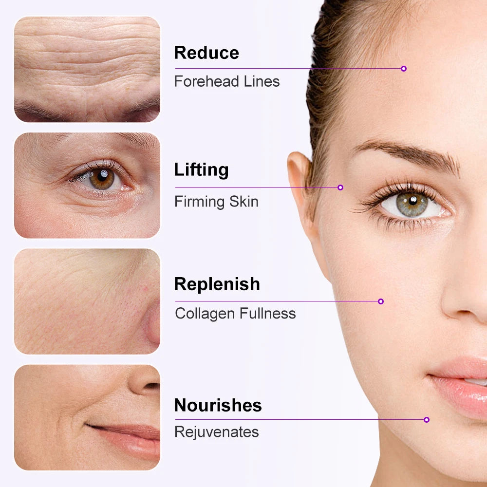 Sérum Visage Collagène Acide Hyaluronique Anti-Rides Éclaircissant | MDN