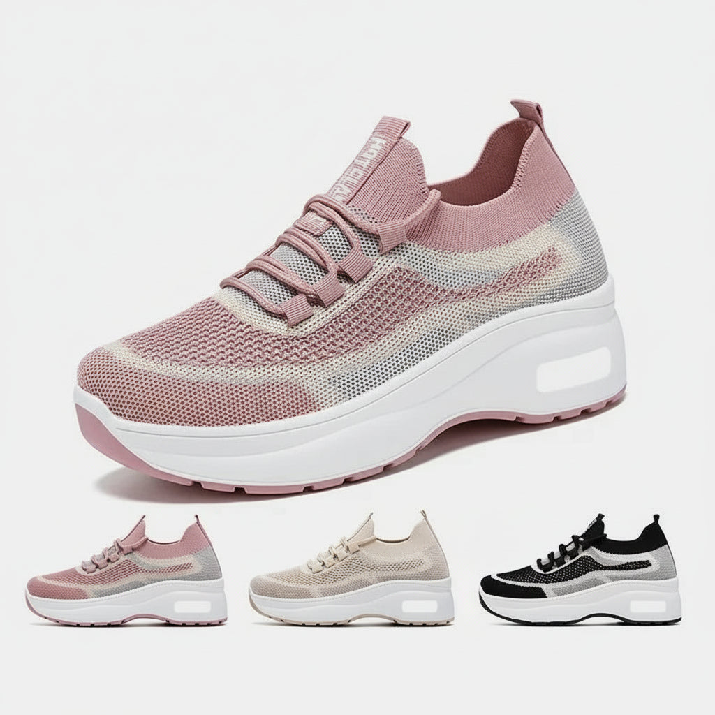 Chaussures Casual Femme Semelle Épaisse Respirantes Confort | MDN