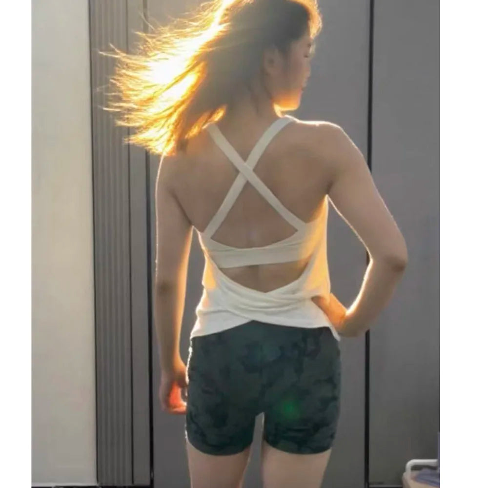 Brassière Sport Femme Antichoc Coussinets Yoga Fitness | MDN Store