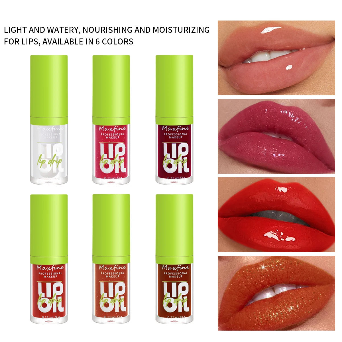 Gloss Lèvres Imperméable Hydratant Longue Tenue Anti-Transfert | MDN Store