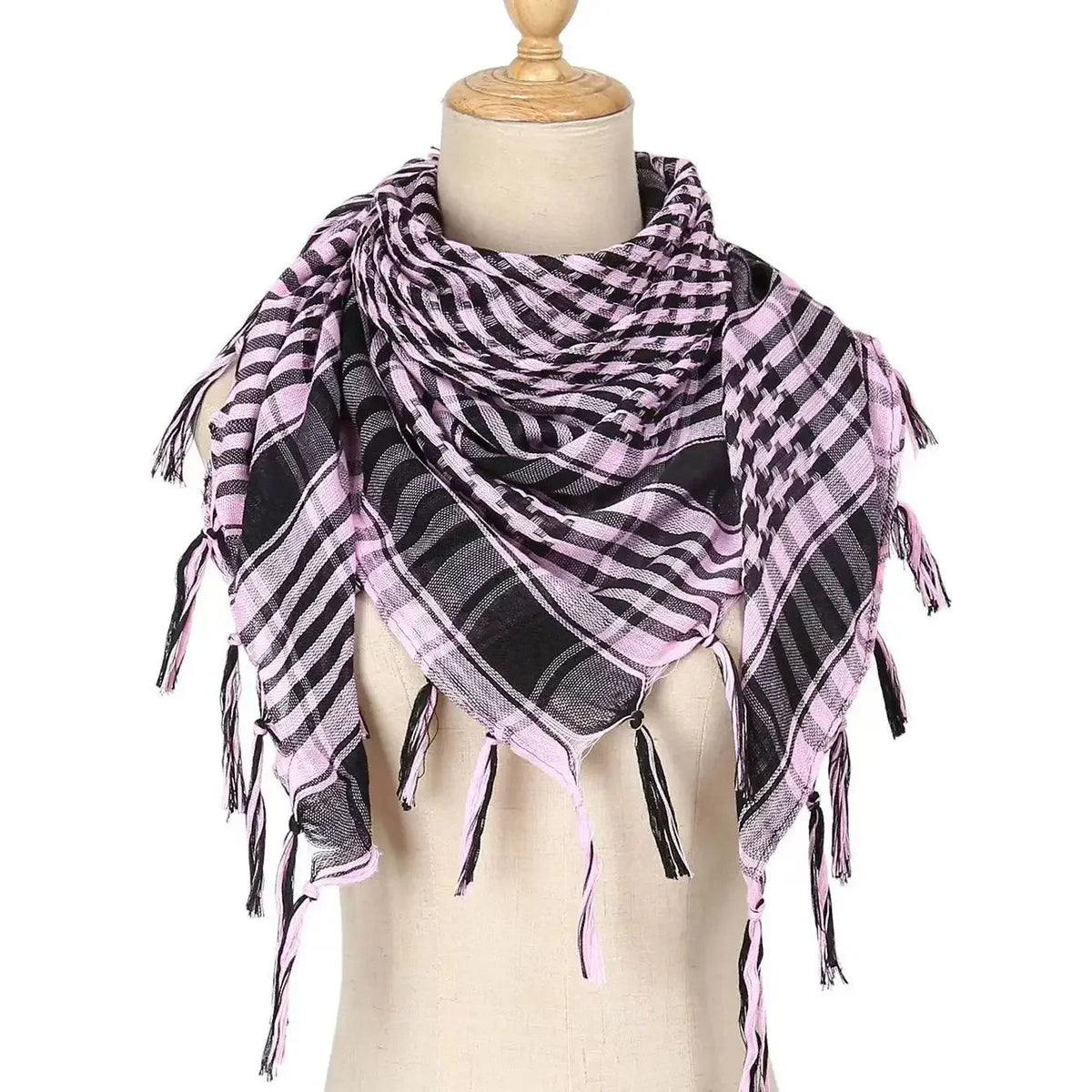 Foulard carré en polyester motif cachemire | MDN Store 25