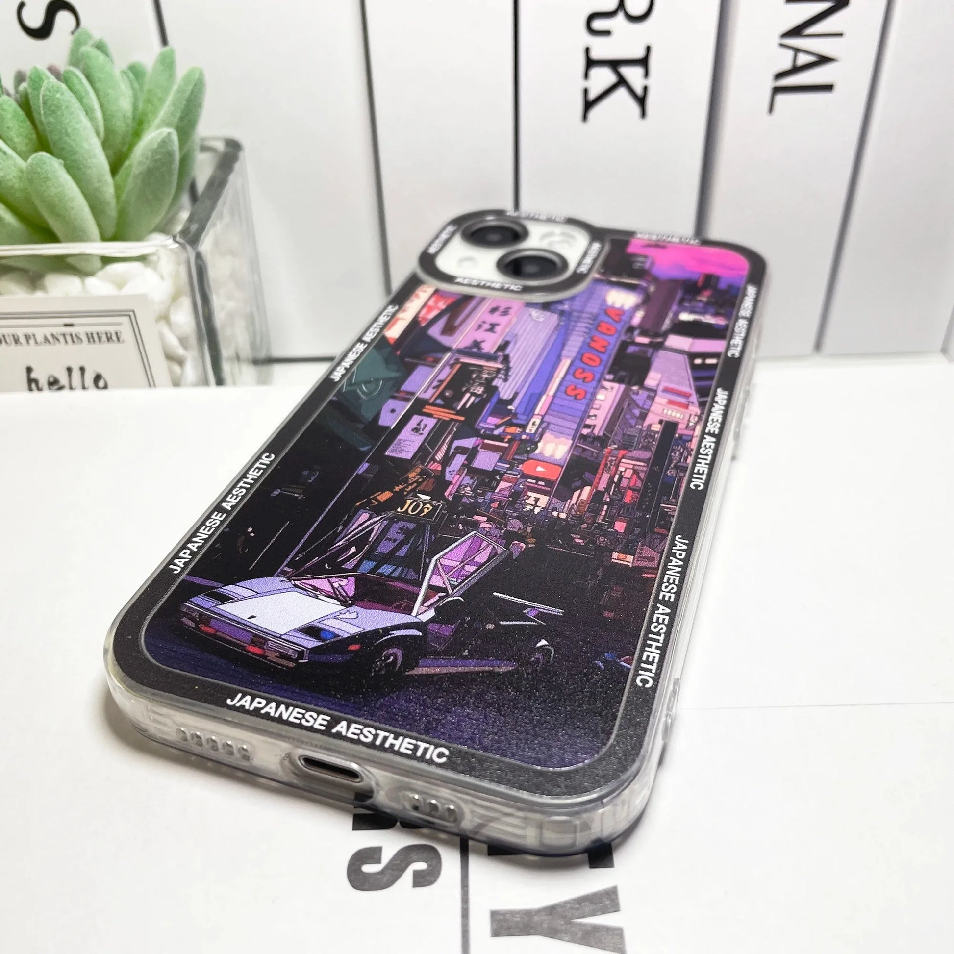 Coque iPhone Tokyo Neon Lights Aesthetic - 16 15 14 13 12 11 | MDN Store