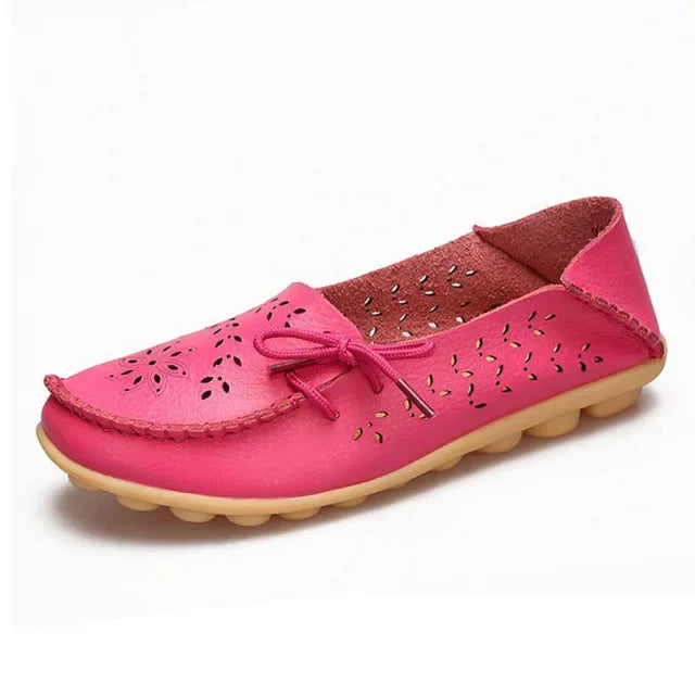 Ballerines Cuir Véritable Confort Femme | MDN