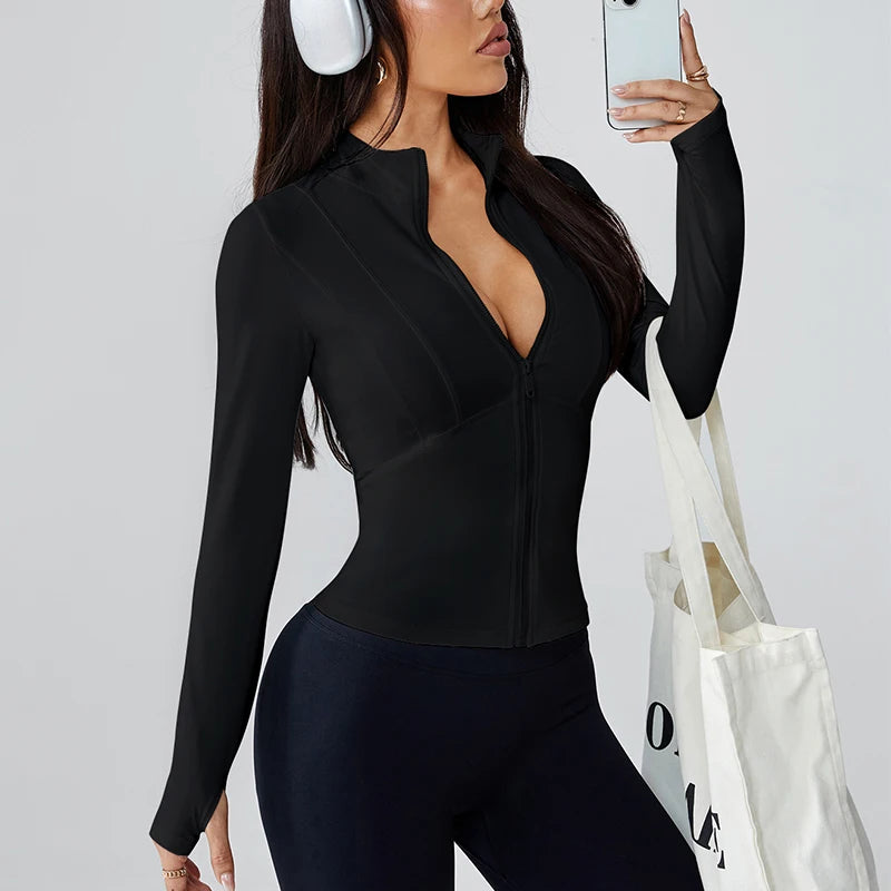 Veste Sport Femme Été Légère Running Yoga Fitness | MDN Store