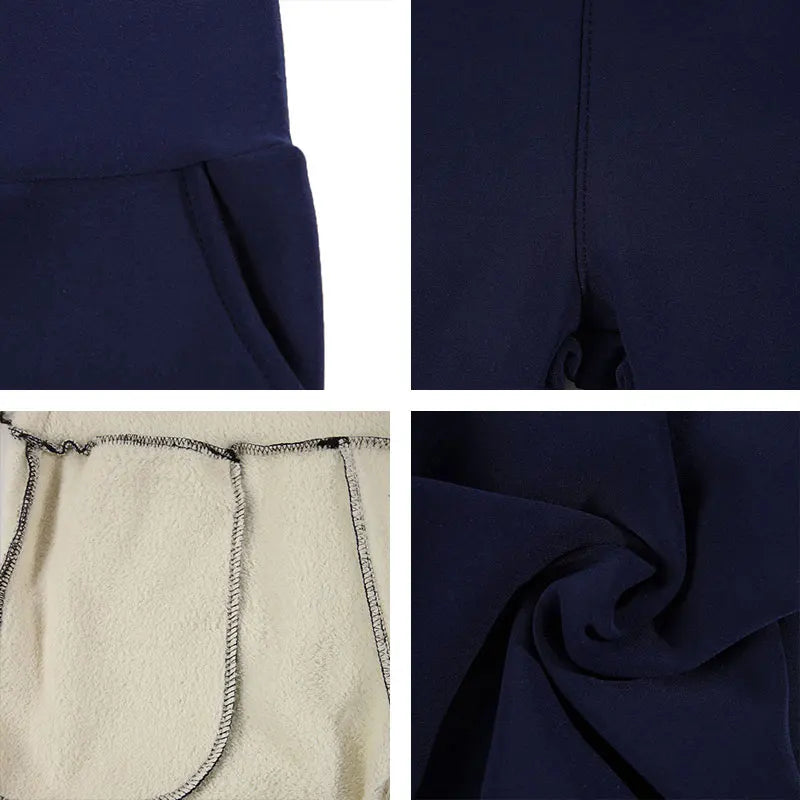 Legging Femme Hiver Chaud Doublé Polaire Taille Haute - MDN