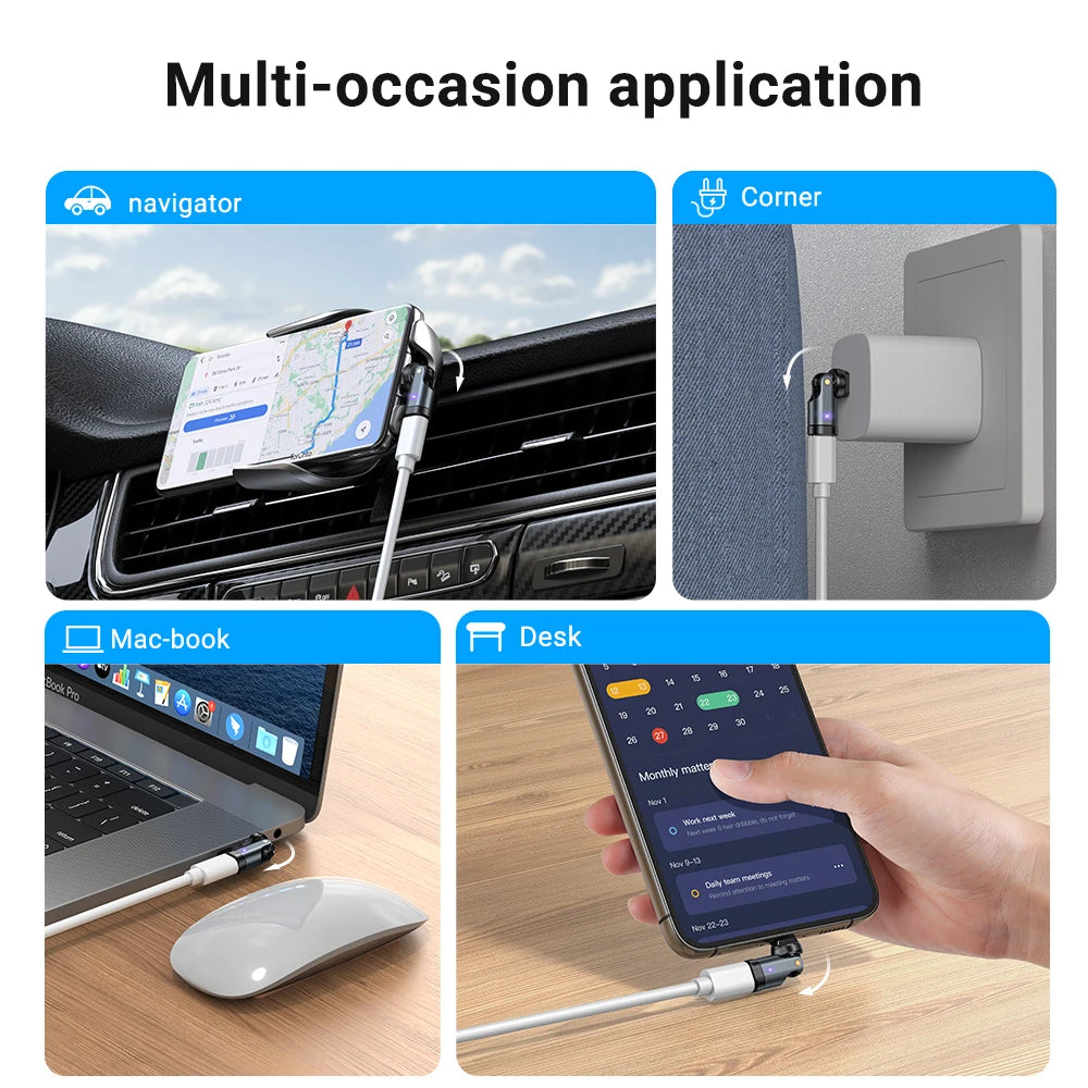 aufu-pd240w-usb-c-a-type-c-otg-adaptateur-540-rota - MDN Store 25
