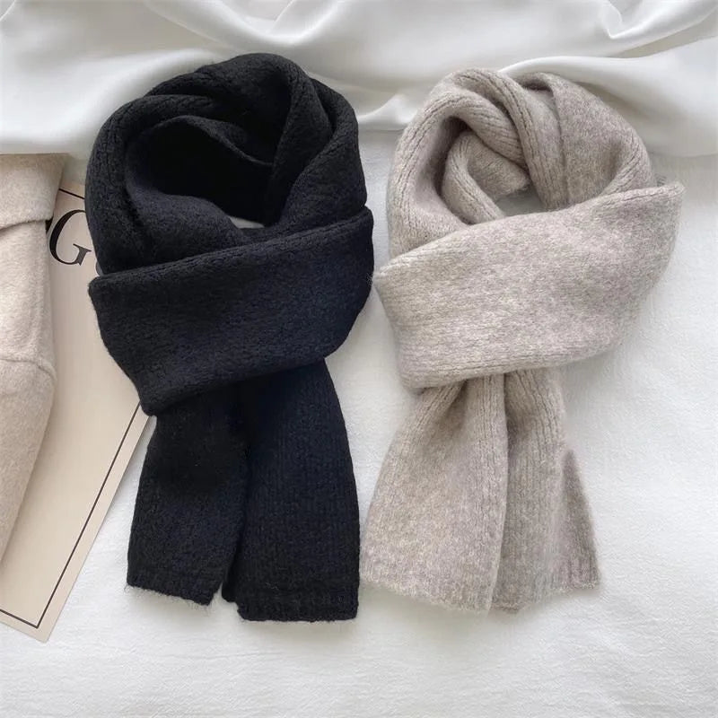 Écharpe femme unie en mélange de coton | MDN Store 25