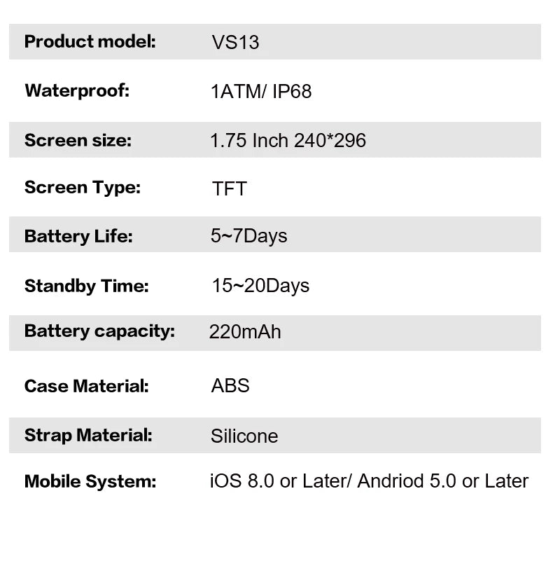 Montre Connectée 1.75" Assistant IA Appels BT IP68 | MDN