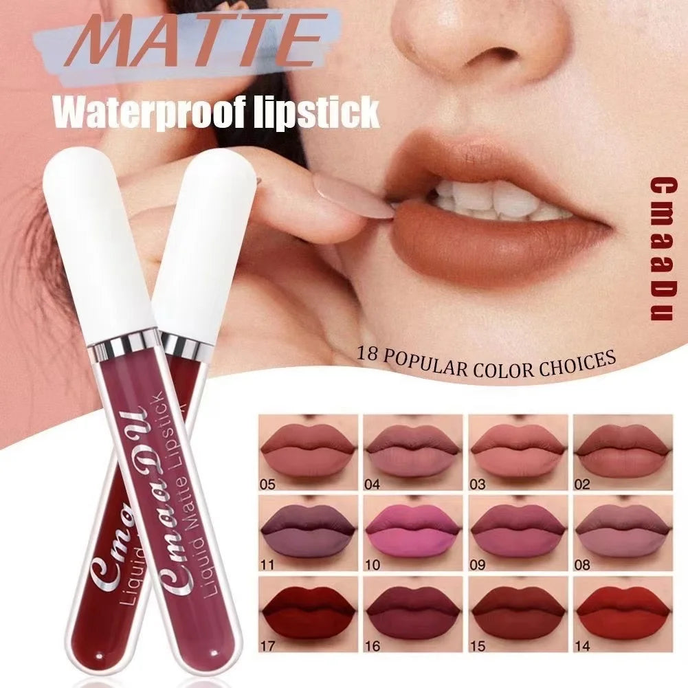 Gloss Lèvres Mat CmaaDu Imperméable Longue Tenue Teinture Rouge | MDN Store