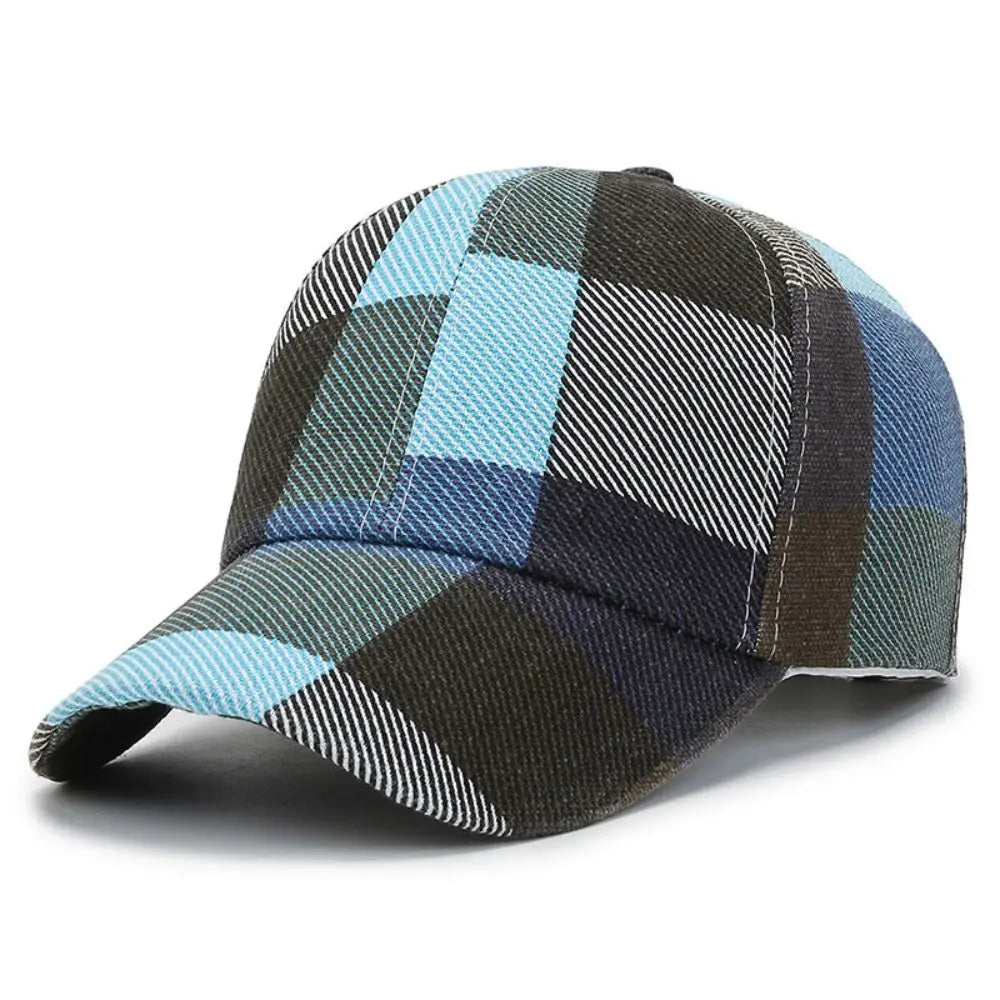 Casquette Baseball Carreaux Rouge | MDN Store