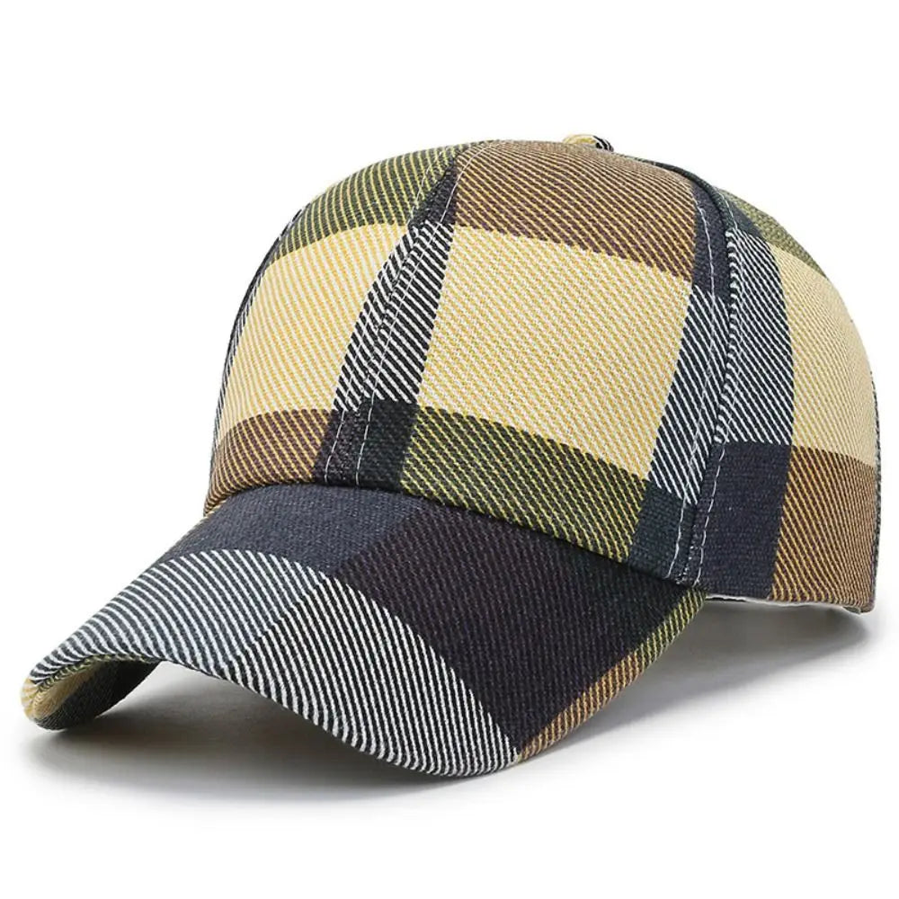 Casquette Baseball Carreaux Rouge | MDN Store
