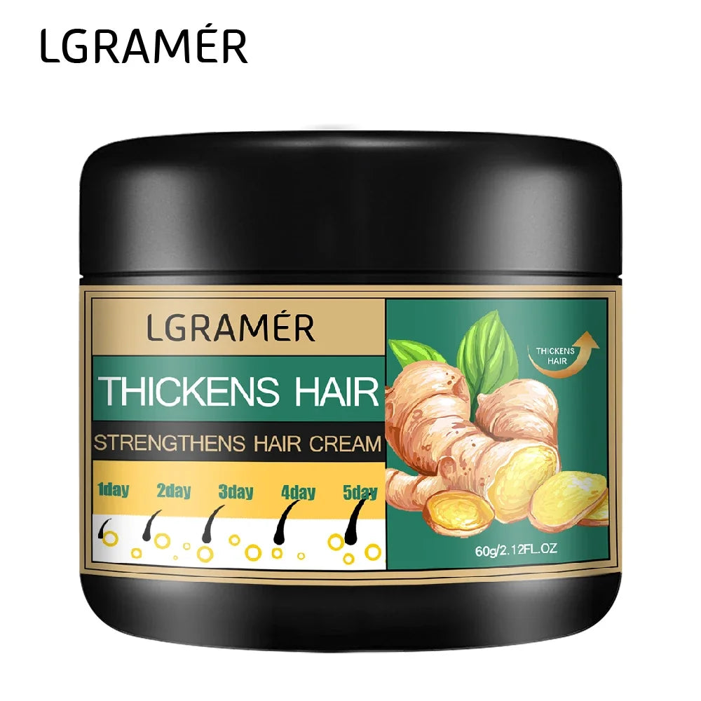 Crème Pousse Cheveux Gingembre Anti-Chute - Traitement Alopécie | MDN Store