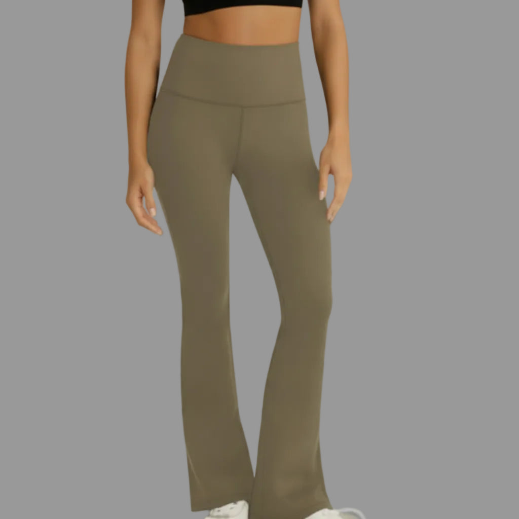 Pantalon Évasé Yoga Taille Haute Femme | MDN Store