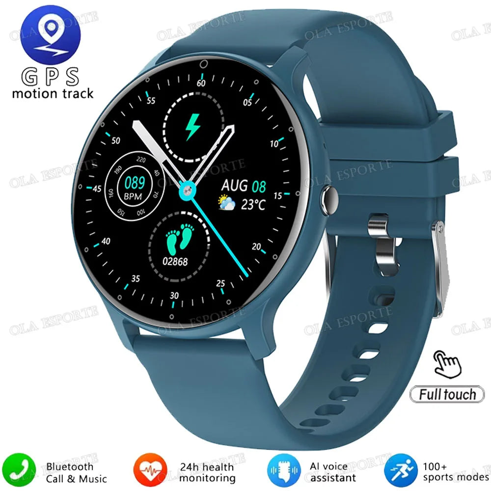 Montre Connectee Femme Sport Fitness Bluetooth IP67 Ecran Tactile | MDN Store 25