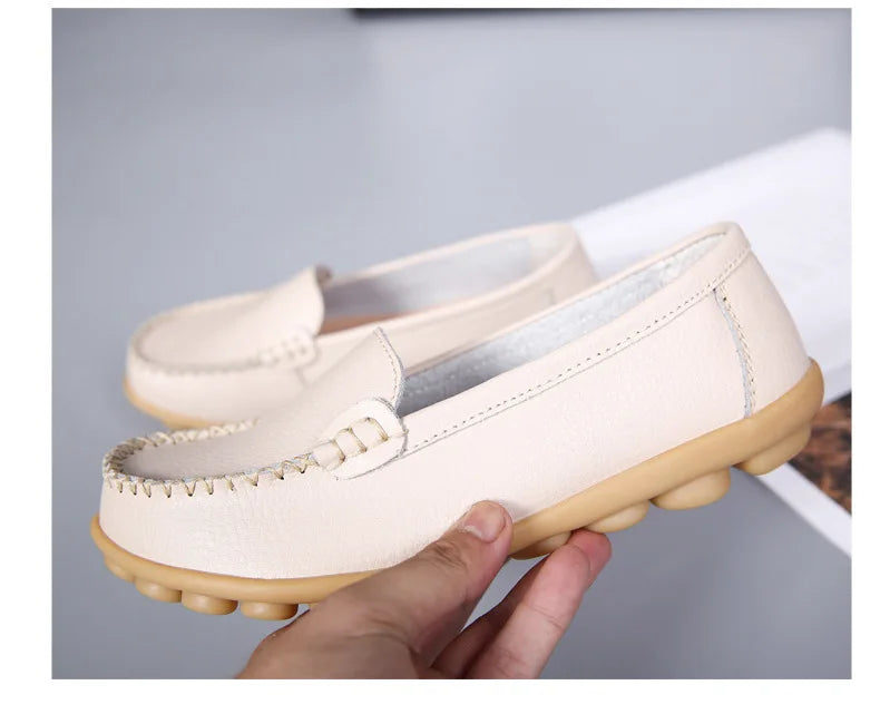 Chaussures Cuir Confort Slip-On Respirantes | MDN Store