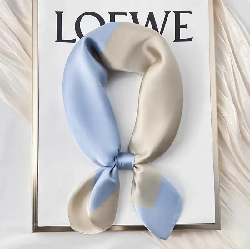 Foulard Carré Soie Floral Femme 70x70cm | MDN Store