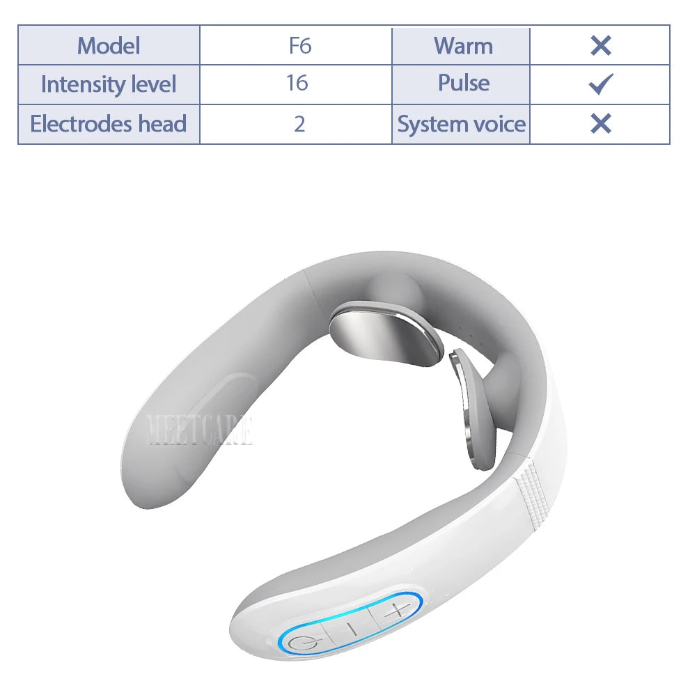 Masseur de Cou Électrique Intelligent TENS - Soulagement Douleurs Cervicales | MDN Store 25