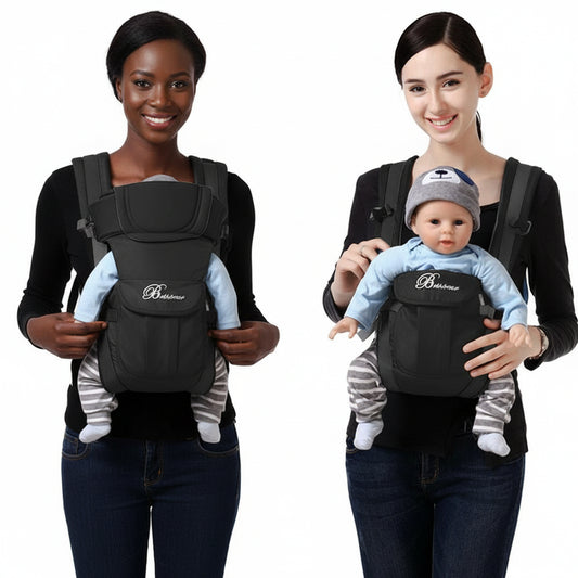 Porte-Bébé Ergonomique 4-en-1 Ajustable Nouveau-né Bambin | MDN