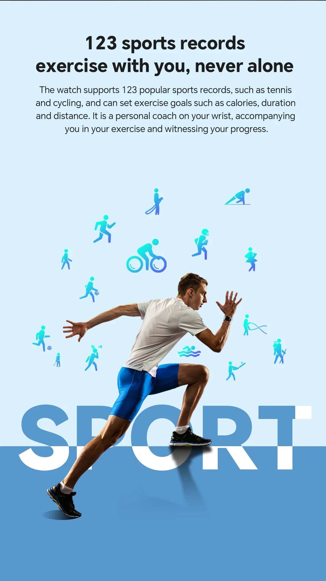 Montre Connectée 1000mAh 2.01" 30 Jours Autonomie | MDN