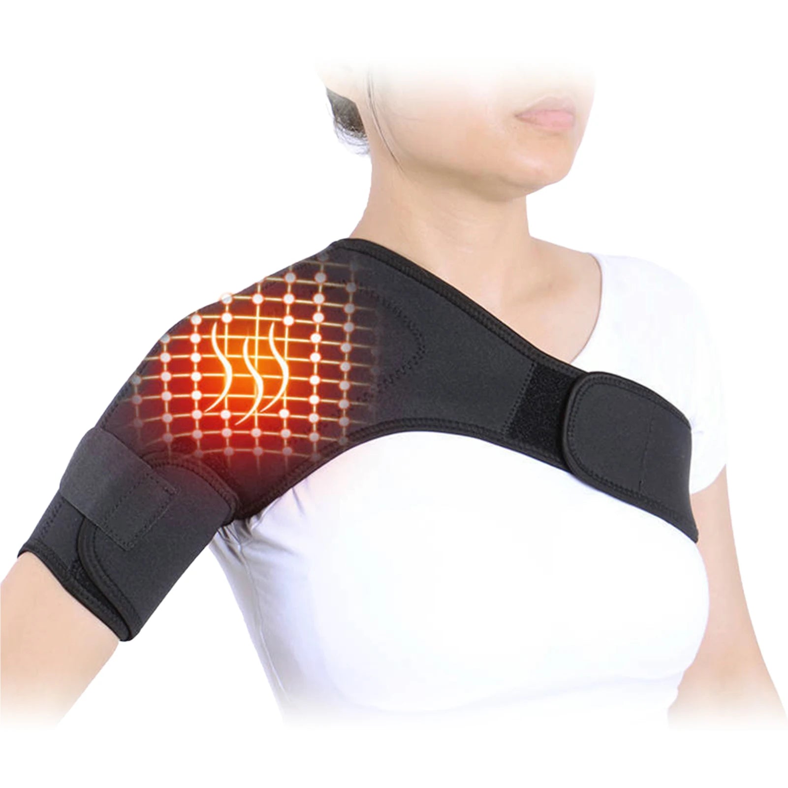 Attelle Épaule Auto-Chauffante Réglable - Douleurs Cervicales & Physiothérapie | MDN Store 25