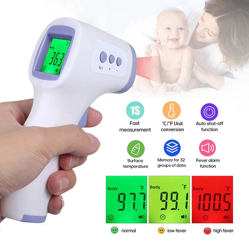 Thermometre Frontal Infrarouge Sans Contact Adulte | MDN Store