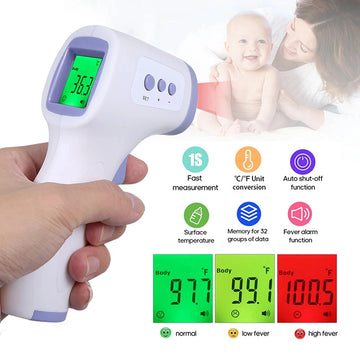 Thermometre Frontal Infrarouge Sans Contact Adulte | MDN Store