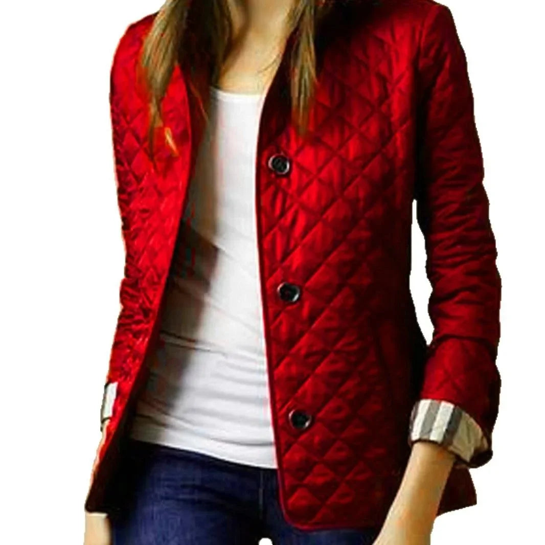 Veste Coton-Soie Col Montant Hiver | MDN Store