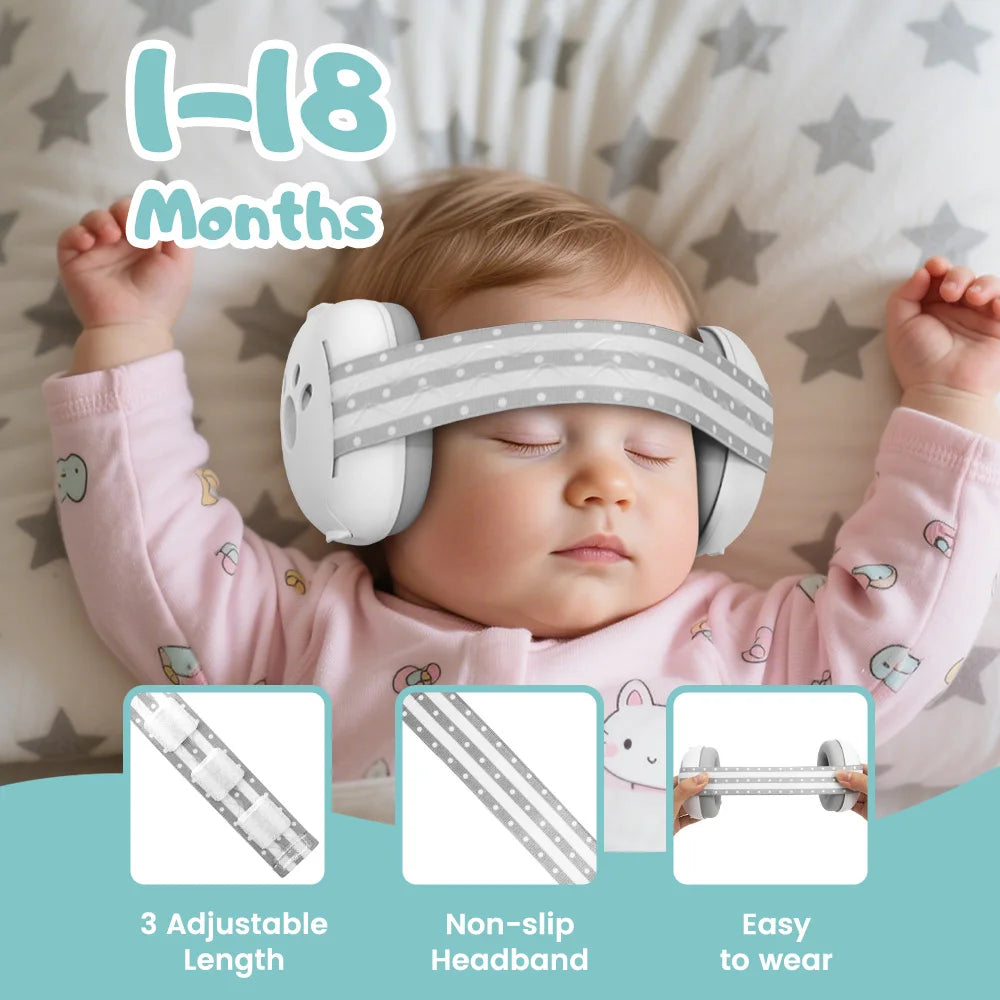 Casque Anti-Bruit Bébé 2-en-1 | MDN Store