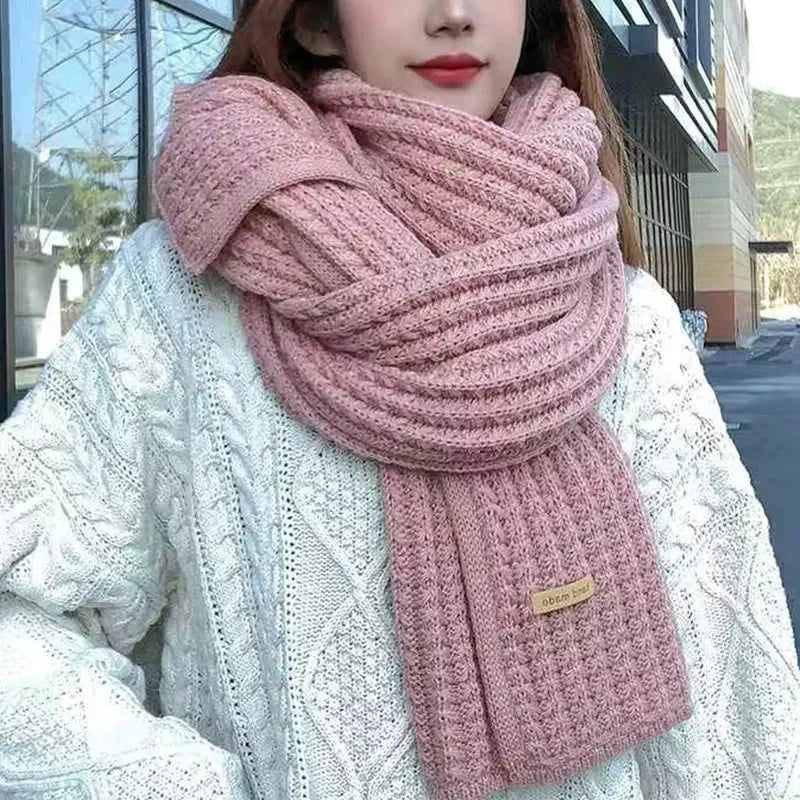 Écharpe Tricotée Thermique Hiver | MDN Store