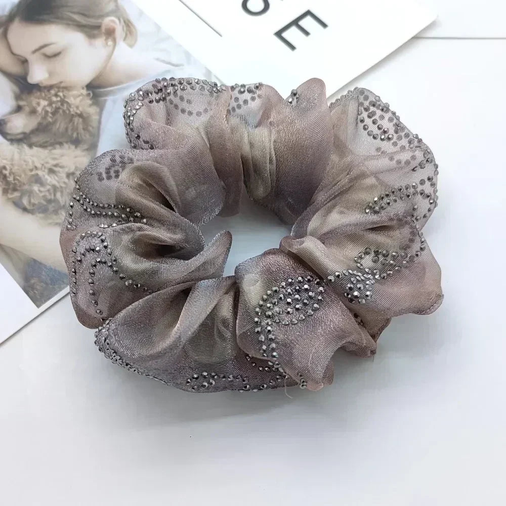 Chouchou Dentelle Nœud Fantaisie - Élastique Cheveux Femme Fille Haute... | MDN Store