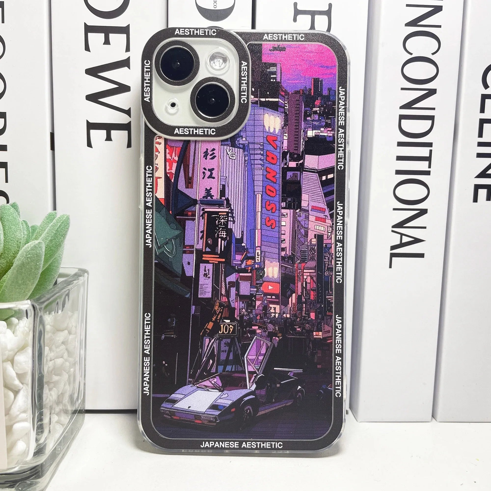 Coque iPhone Tokyo Neon Lights Aesthetic - 16 15 14 13 12 11 | MDN Store