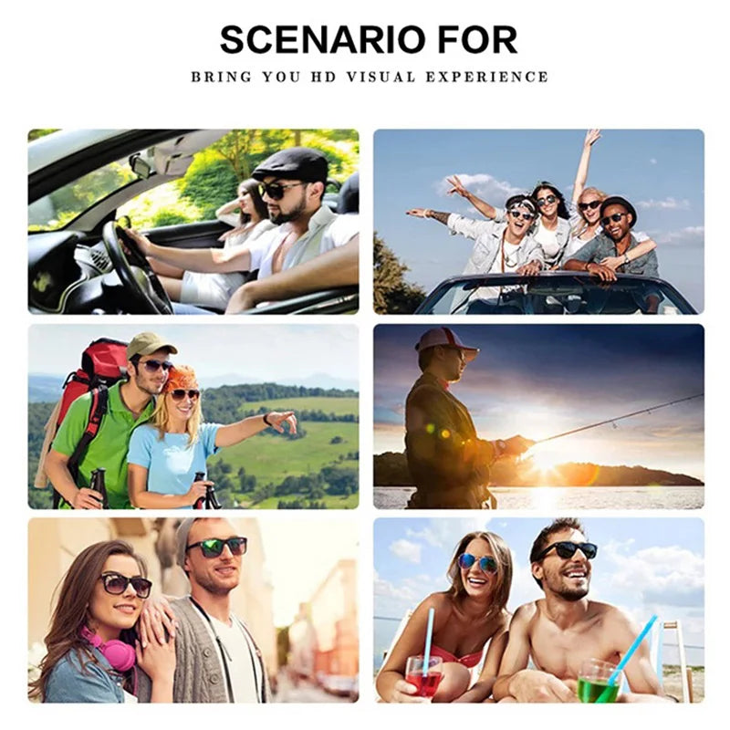 CATERSIDE Lunettes de Soleil Polarisées Rétro Femme Monture TR90 Ultra-Légère UV400 | MDN Store 25
