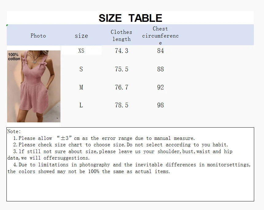 Combinaison Femme Bretelles Larges Noeud Papillon Col en V Ete | MDN Store 25