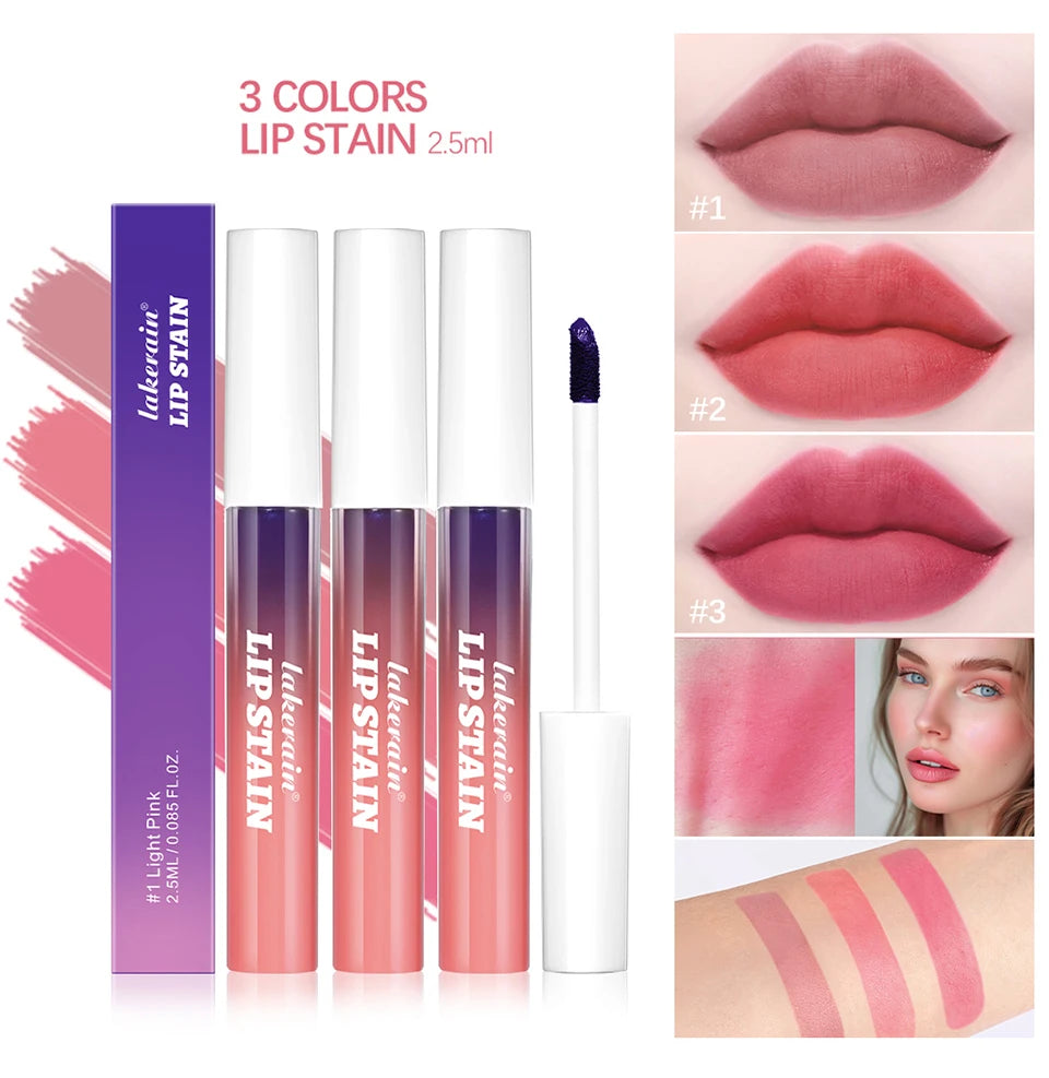Gloss Lèvres Peel Off Teinture Imperméable Rose Anti-Transfert Naturel | MDN Store