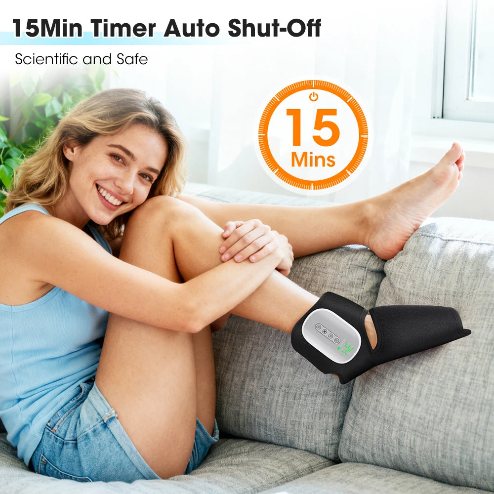 Masseur Electrique Sans Fil Pieds Chevilles Airbag Chaleur | MDN Store 25