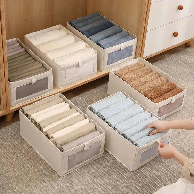 boite-de-rangement-pliable-en-tissu-pour-vetements - MDN Store 25